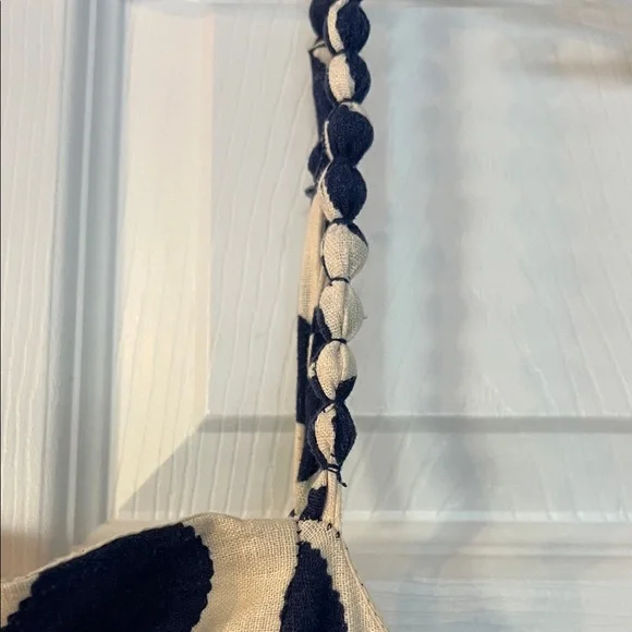 Christian Lacroix Blue and Cream Floral Midi Dress - Picture 2 of 7